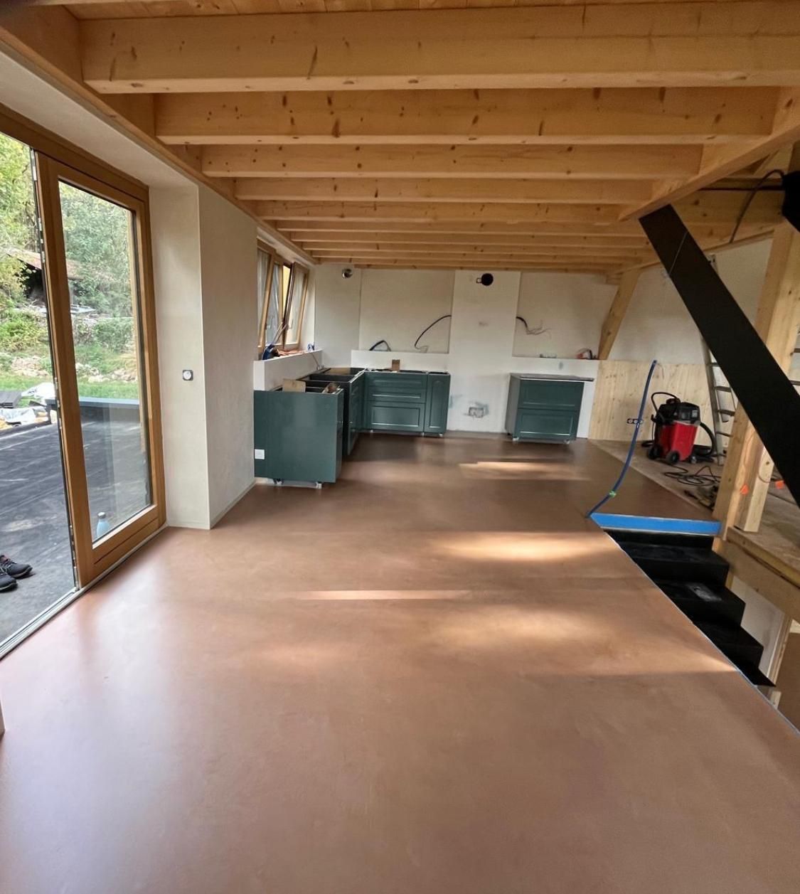 Sol de cuisine dans l'Ain